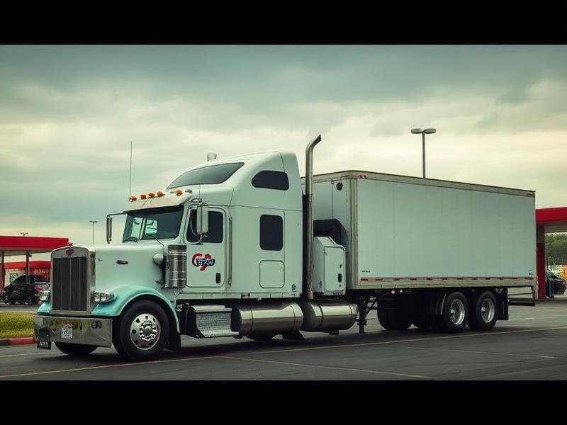 Semi / Class 8 used for freight dispatch