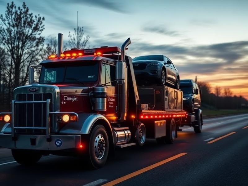 Towing Dispatch operation on the road